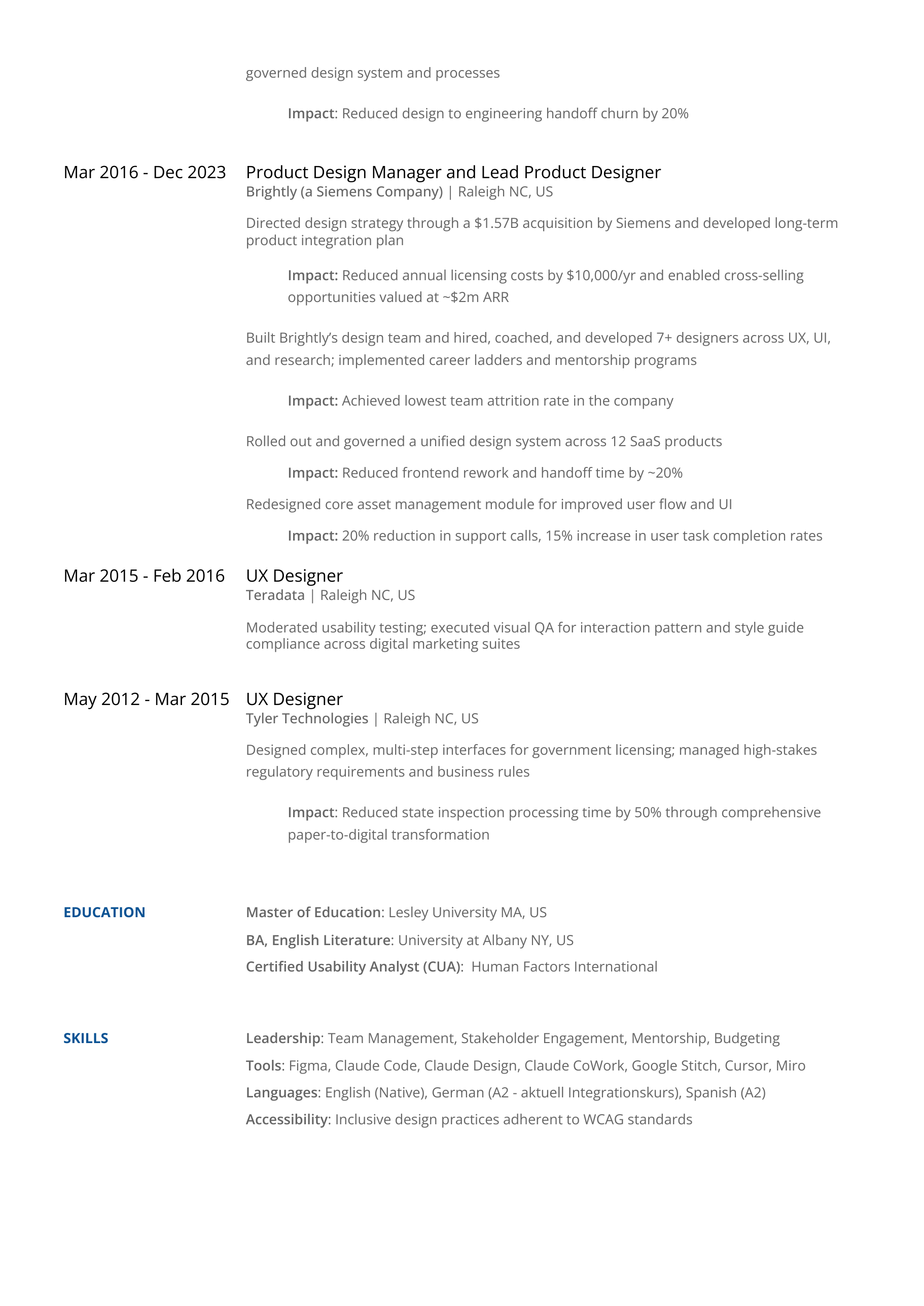 Scott Gerstl Resume | Page 2